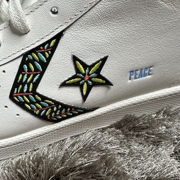 Converse Pro Leather High Top Peace & Unity US Women's 10-Men's 8.5 172187c NEW - Picture 10 of 13